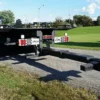 Metro FB-20 flatbed towing underlift fully extended with dual-axle rear