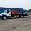 Metro Flatbed FB-5 carrier at industrial job site