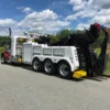 INT-60 heavy recovery truck with extended boom and underlift prepared for towing large trucks