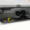 Metro Tow Trucks INT-5 white tool box showing towing accessories
