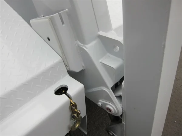 Metro Tow Trucks INT-5 rear light cluster close-up and tow connections