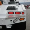 Metro Tow Trucks INT-5 rear warning light close-up