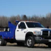 Metro Tow Trucks INT-5 blue integrated tow truck front side profile