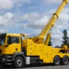 Metro Tow Trucks RTR-35 rotator operating full boom extension for commercial vehicle recovery