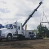 Metro Tow Trucks Heavy Recovery 35 wrecker lifting machinery with extended boom