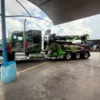 Metro Tow Trucks IND-60 independent wrecker securing heavy truck for roadside recovery
